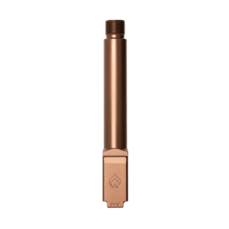 Ballistic Advantage Glock 19 Gen 6 Barrel 1/2x28 Threaded Copper QPQ PVD