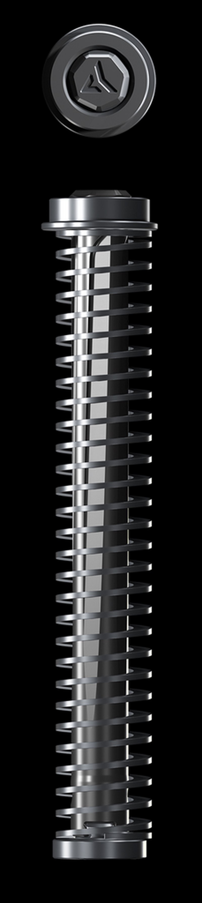 Radian Weapons COMPRESSOR Quick-Tune Guide Rod Glock 19/45 Nitride 17-4 Stainless AG19ROD