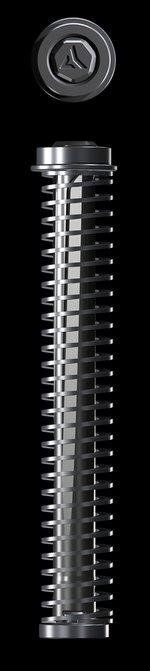Radian Weapons COMPRESSOR Quick-Tune Guide Rod Glock 19/45 Nitride 17-4 Stainless AG19ROD