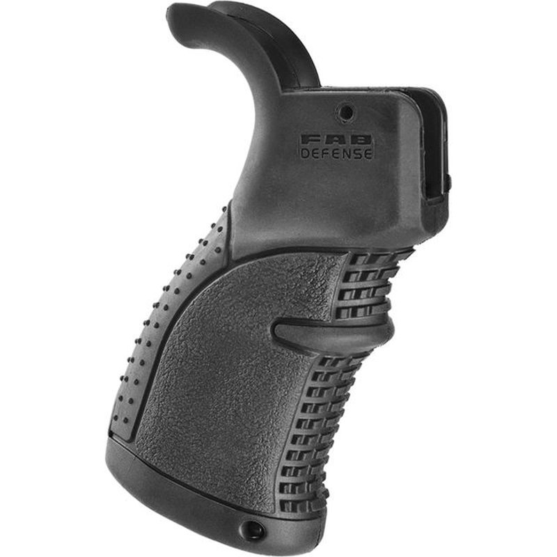 FAB Defense AGR-43 AR-15 Rubberized Ergonomic Pistol Grip (M4/M16) - Black