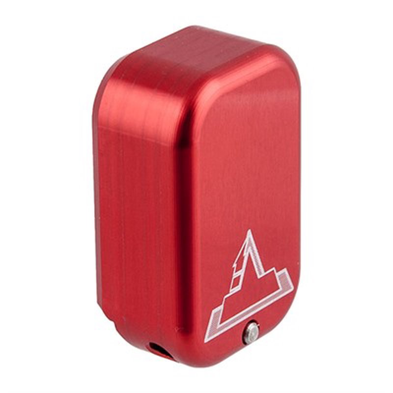 Glock Magazine Base Pad +3/+4 for 17/22 Magazines - Red