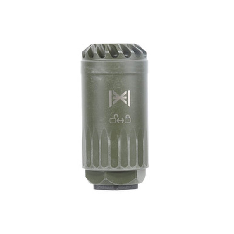 HUXWRX Blastphemy Flash Hider 5.56 1/2x28 OD Green
