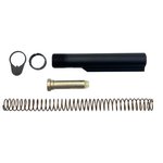 LBE Unlimited AR-15 Carbine Buffer Tube Kit H2 Heavy Buffer 6-Position Mil-Spec Black