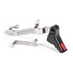 ZEV PRO flat face Glock trigger upgrade bar kit Gen5 black/red