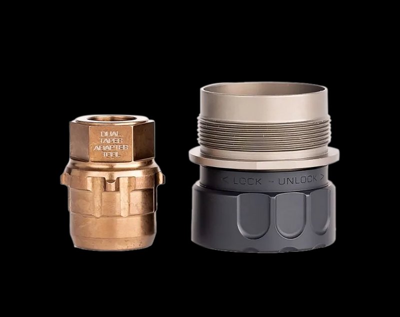 Rugged Suppressors R.U.M. Universal Mount 1-3\"-24 HUB/Bravo Titanium Adapter RUM002