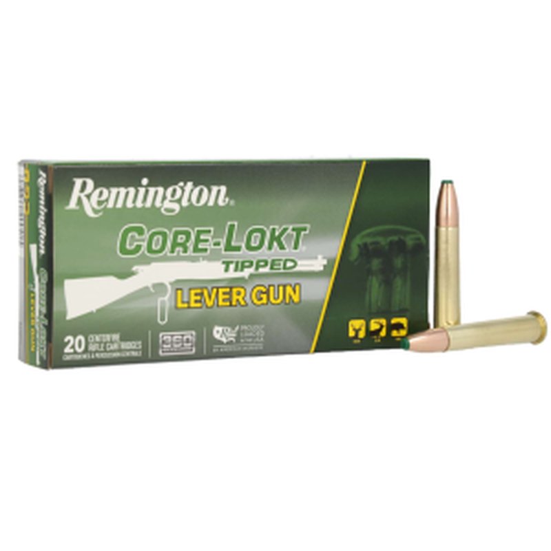 Remington RT45GA 45-70 Government 300gr Core-Lokt Tipped Lever Gun