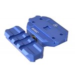 Strike Industries REX Riser Low Profile AR Rail Riser, Blue
