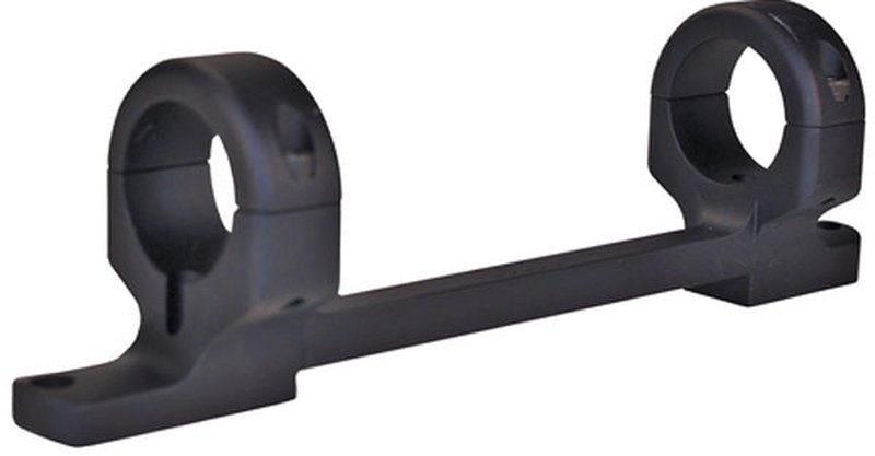 DNZ Products Game Reaper 1-Inch Scope Mount Savage Flat-Back Short Action High Matte Black