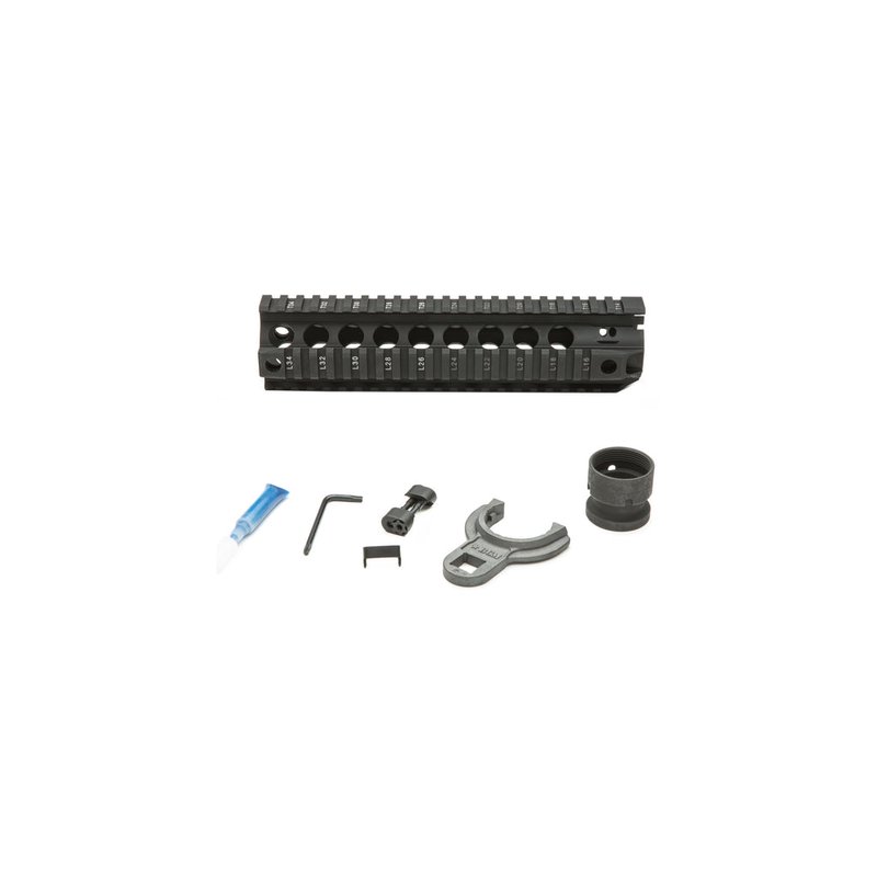 Bravo Company BCMGUNFIGHTER QRF-9 Free-Float Quad Rail Handguard 9in Black