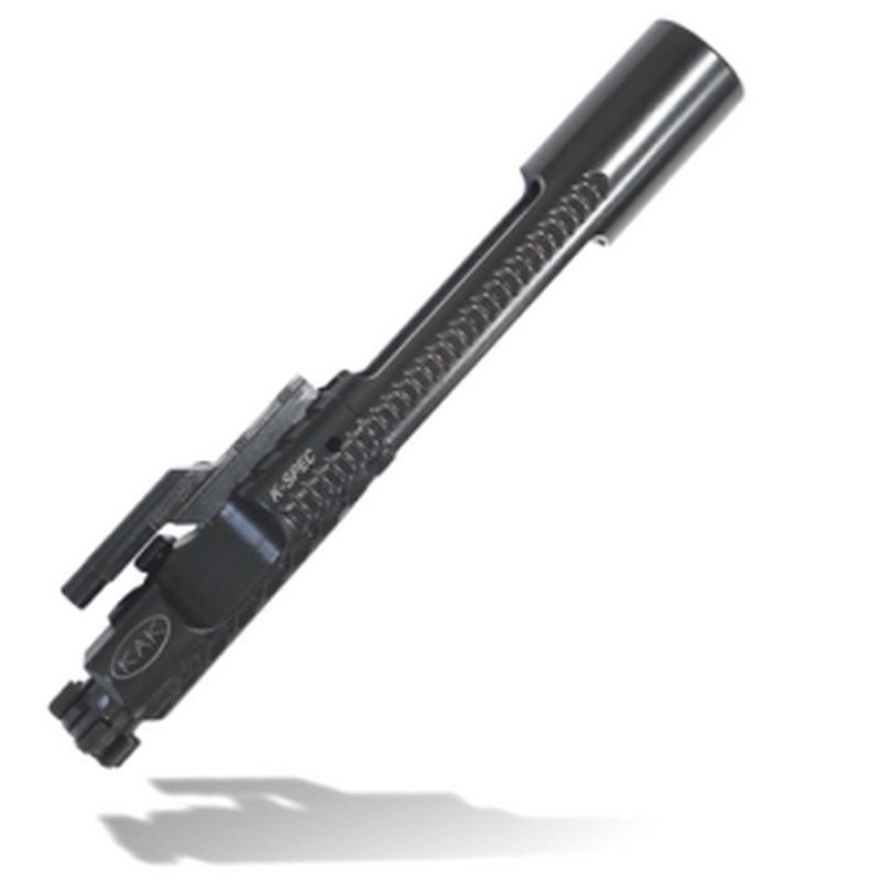 KAK Industry K-SPEC 450/458 Enhanced Left Hand AR15 BCG Down Vent Dual Ejectors Nitride
