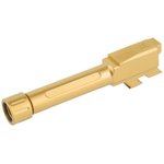 True Precision 9mm Threaded Barrel Gold TiN Glock 43/43X