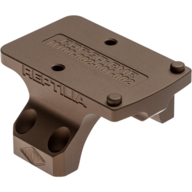 Reptilia 100028 ROF-90 Mount compatible with Geissele 30mm Super Precision & Tijicon RMR Flat Dark Earth Anodized