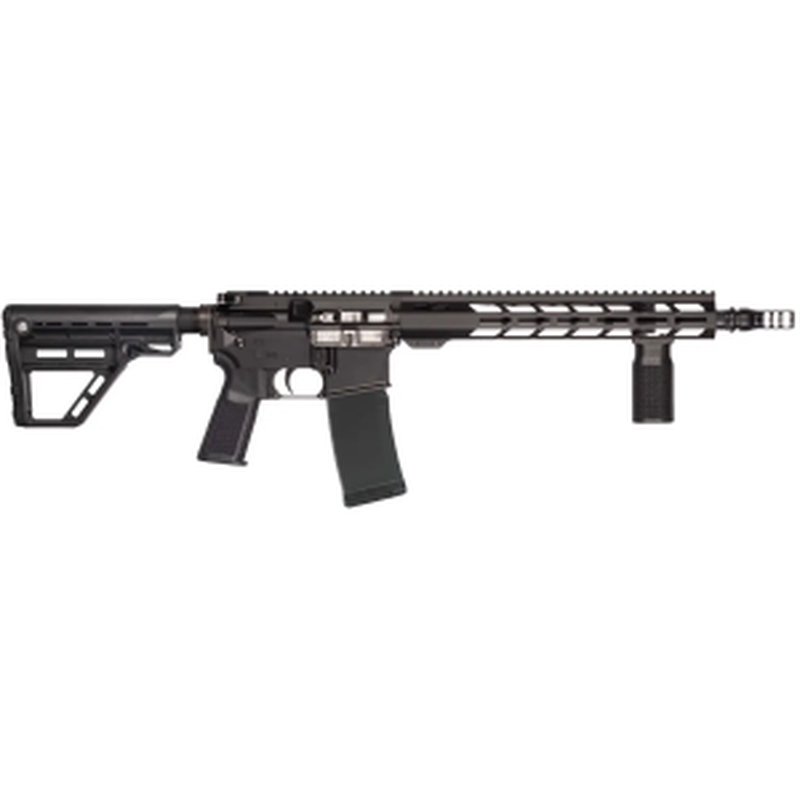 Patriot Ordnance Factory P-15 Base SMU 300 Blackout 13.75 Inch Nitride Barrel Aluminum Receiver