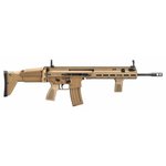 FN SCAR 16S .223 / 5.56 NATO 16" Barrel 30rd Semi-Auto Rifle, FDE, Short Stroke Gas Pistol W/ Adjustable Gas Regulator, Suppressor Ready