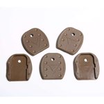 TangoDown Vickers Tac Base Plate Glock Magazine Tan 5-Pack