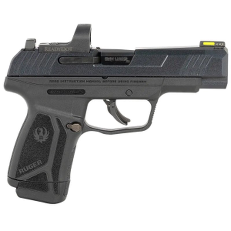 Ruger MAX-9 9mm Semi-Auto Pistol w/ ReadyDot Red Dot Sight, 4" Barrel, Black