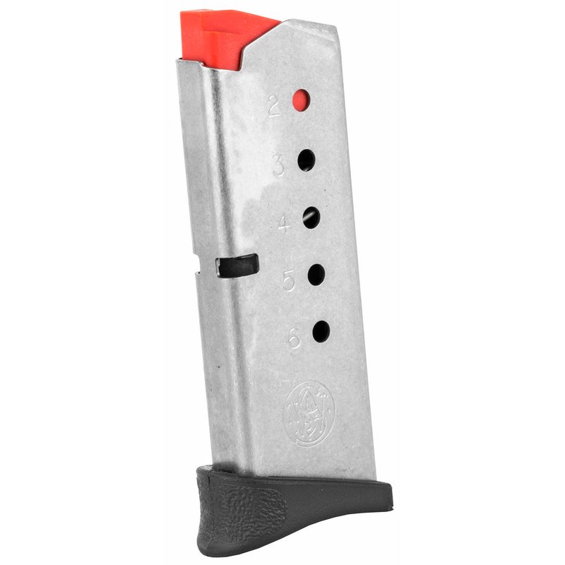 Smith & Wesson Bodyguard .380 ACP Magazine 6-Round Stainless Steel with Finger Rest