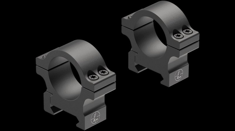Leupold Open Range Cross-Slot 1" Low Matte Scope Rings