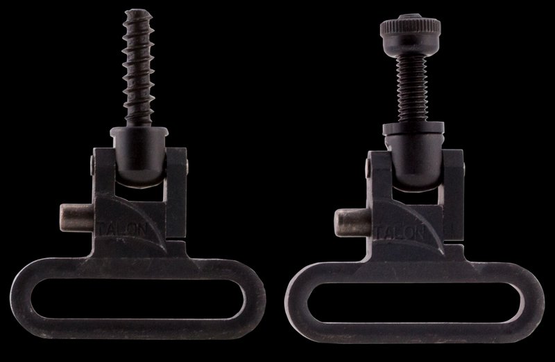 Outdoor Connection Talon Swivel & Base Kit Sling Swivels 1.25in Black Steel TAL79411