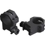 Weaver 1" 4-Hole Tactical High Matte