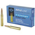 Prvi Partizan PPU PP2506H Standard Rifle .25-06 Remington 90 gr Hollow Point 20rd Box
