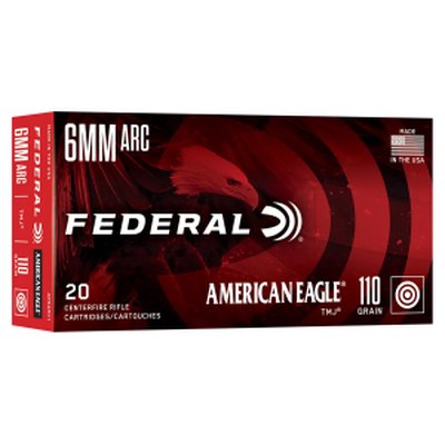 FED AE6ARC1 6mm ARC 110gr TMJ AE Ammo (20/10)