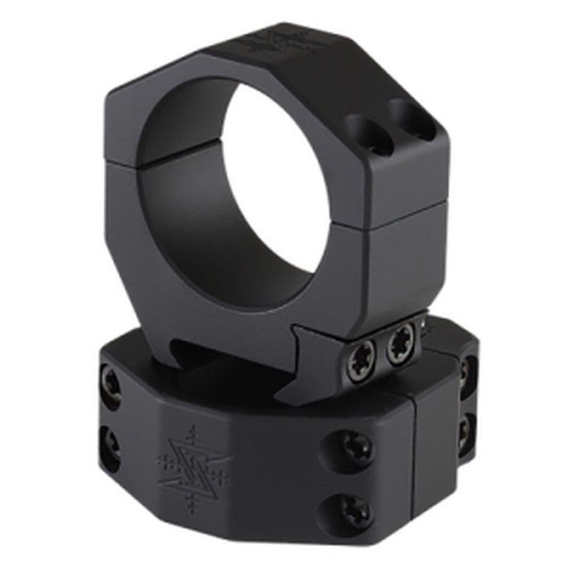SEEKINS PRECISION Scope Ring Set Black 35mm Tube Low Picatin Rail Mount