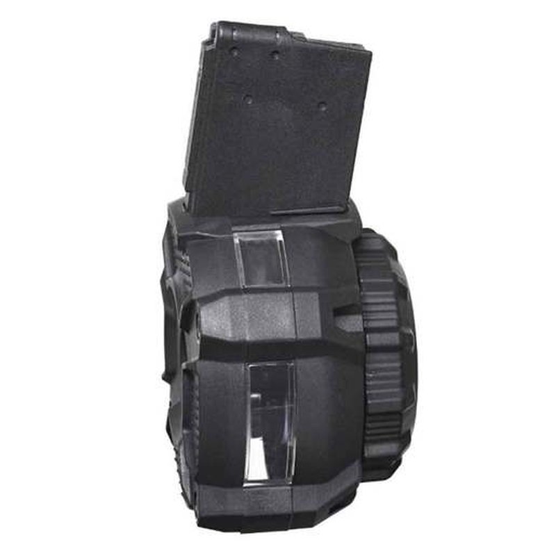 ProMag DRM-A24 AR-15 Drum Magazine 5.56 NATO / .223 Rem 65-Round Black with Window