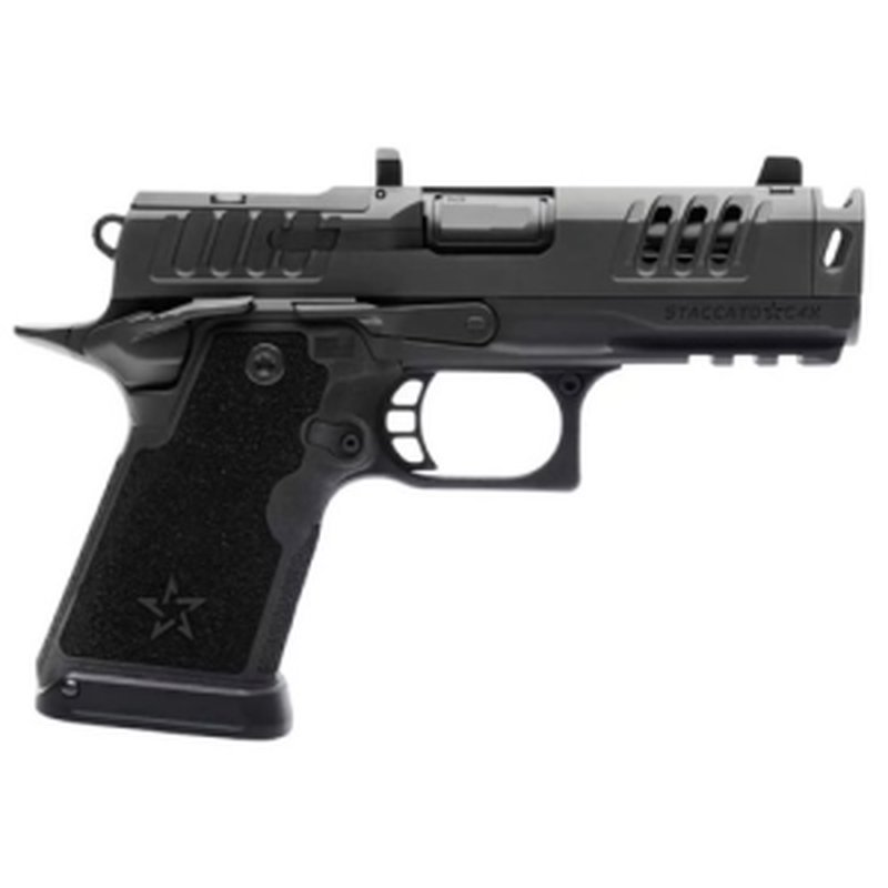 Staccato HD C4X Premium 9mm Pistol 4 Inch Black