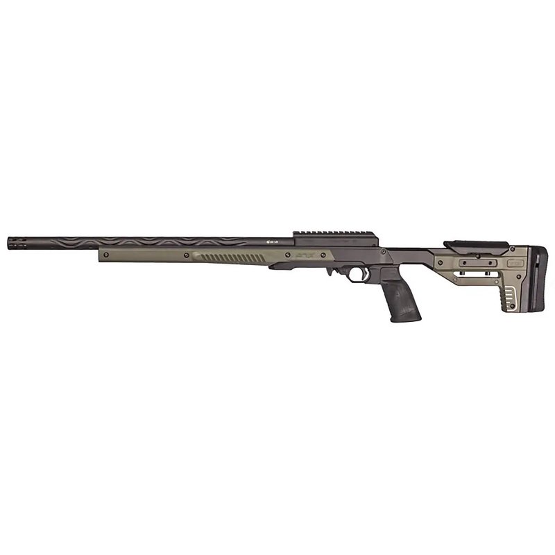 Volquartsen VF-ORYX .22 LR Rifle 18.5 Inch Barrel OD Green Chassis