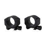 Burris Xtreme Tactical 30mm Low Matte Black Rings - Height 0.85 in
