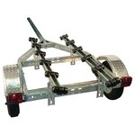 C.E. Smith 27700 Roller Bunk Pair 4 ft Steel Trailer Bunks