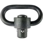 GrovTec Heavy Duty Push Button Swivel 1-1/4" Black Sling Swivel