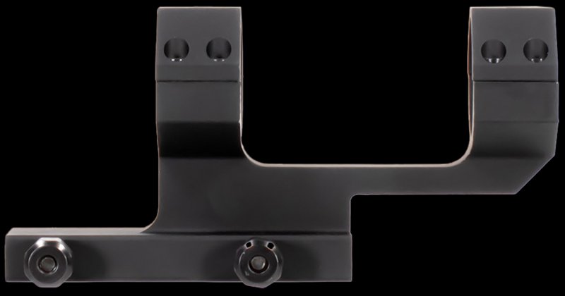 Aim Sports MTCLF317 30mm Cantilever Scope Mount with Rings, Black Anodized