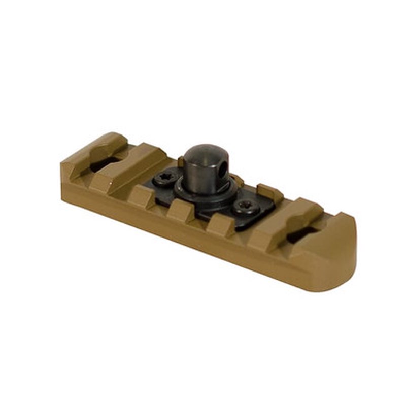 FN America Ballista 2" Accessory Rail with QD Sling Swivel Stud (FDE)