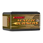 Barnes Match Burners .264 Diameter 145gr Boat Tail Match Bullets