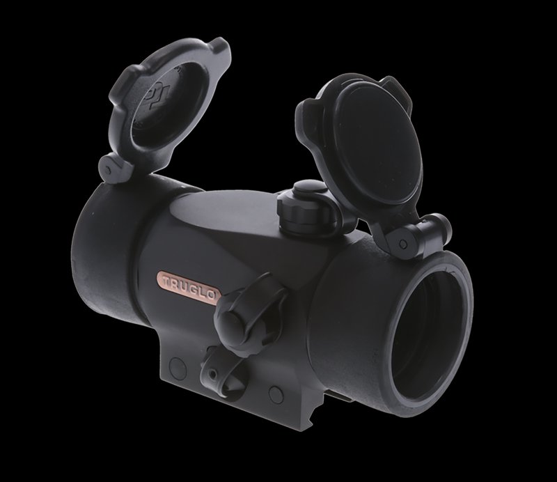 TruGlo Triton 1x30mm Red Dot Sight 5 MOA Tri-Color Dot Black Anodized