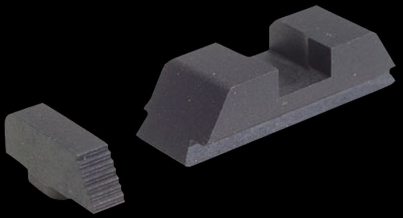 Ameriglo Range Series Glock Sight Set for Glock Black Serrated Target