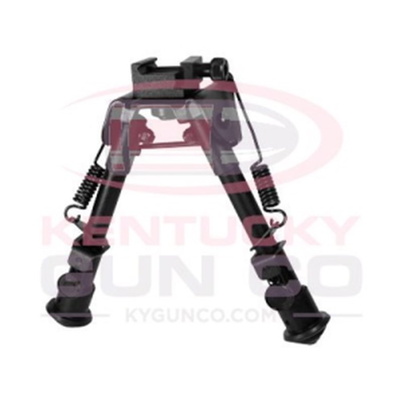 UTG TL-BP78 Tactical Bipod with Rubber Feet Black Aluminum 6.1-7.9