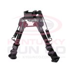 UTG TL-BP78 Tactical Bipod with Rubber Feet Black Aluminum 6.1-7.9