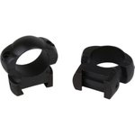 WEAVER 1\" Ring Steel High WA Matte