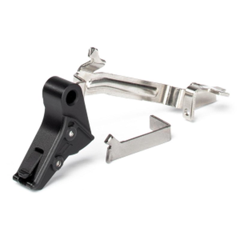 ZEV PRO FLAT FACE TRIGGER BAR KIT, SMALL, BLK/BLK