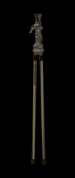 Primos Trigger Stick Gen 3 Tall Bipod - 24 to 61 in, Quick Detach Yoke