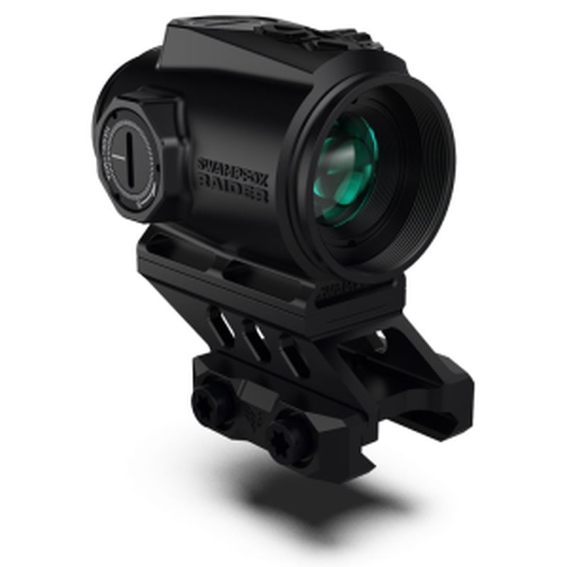 Swampfox Raider Micro Prism Sight 1x20 Red IR BRC Reticle - RMPS120-RB