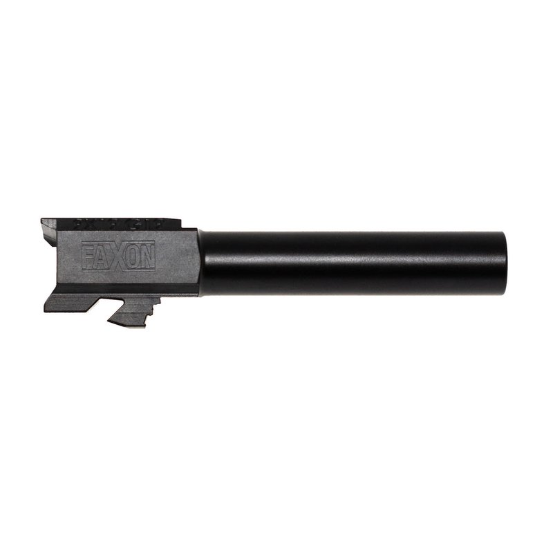 Faxon Duty Series Glock 19 Gen 2-5 9mm Drop-In Barrel, Black Nitride