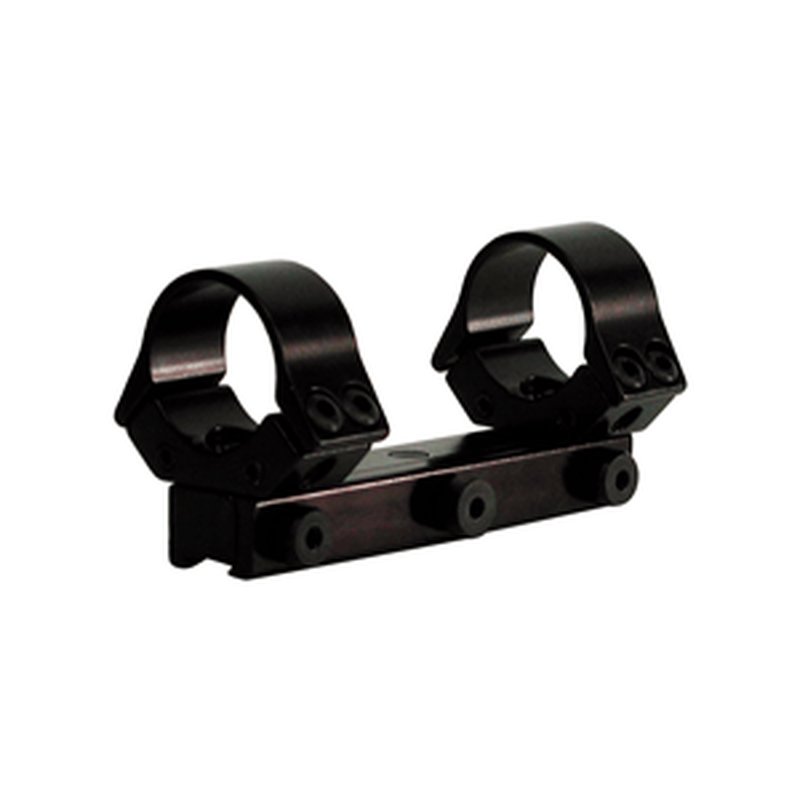 RWS Lock Down Rimfire Scope Mount Integral 1" Rings Gloss Black