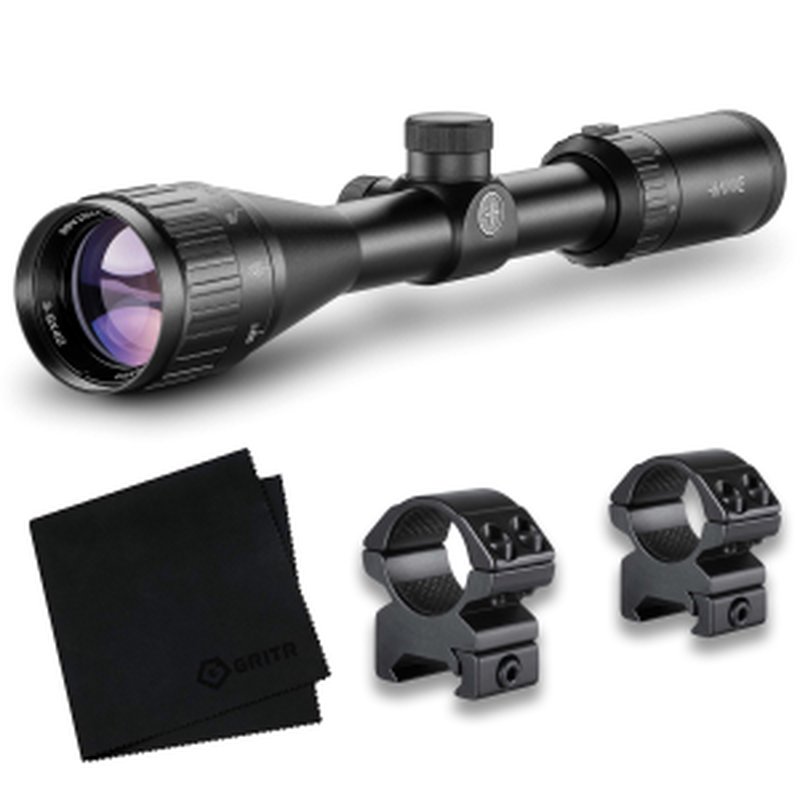 Hawke Vantage 3-9x40 AO Mil Dot Riflescope Kit w/ 1in Weaver Rings