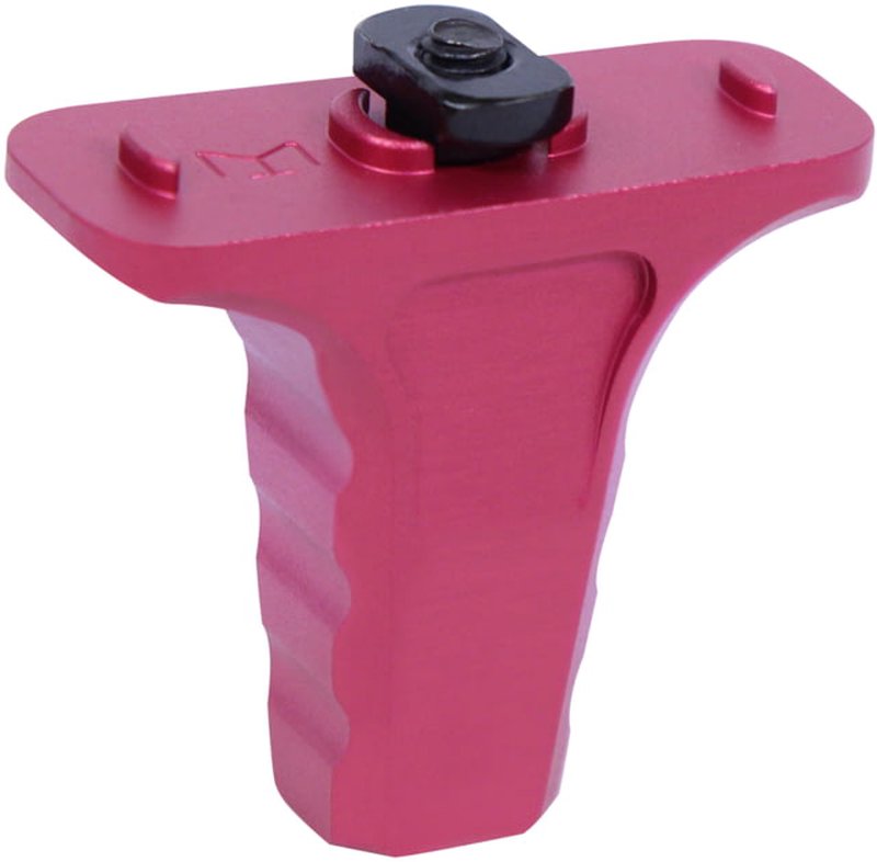 Guntec USA Micro M-LOK Vertical Handstop (Pink Anodized)