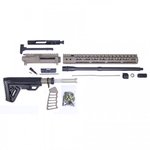 Guntec USA AR-15 Complete 5.56 Upper Receiver w/o Lower Parts Kit, N.2, 15in Ultralight M-Lok Handguard, MLS Gen 2 Stock Assembly, Carbine Length, .750 Gas Block, 16in 5.56mm M4 4150 Barrel, 1-7 Twist