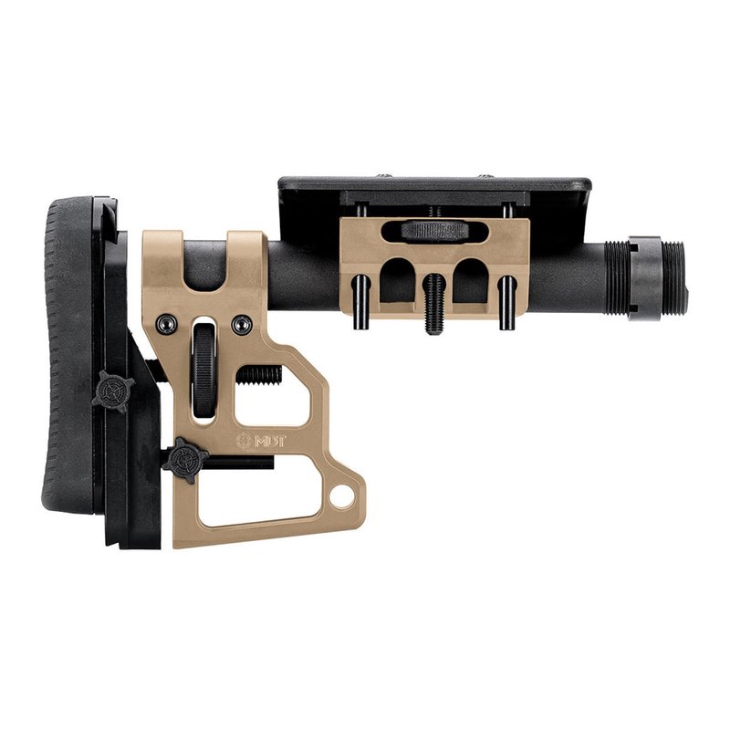 MDT SCS Skeleton Carbine Buttstock Tool-Less Adjustable Ergonomics Flat Dark Earth